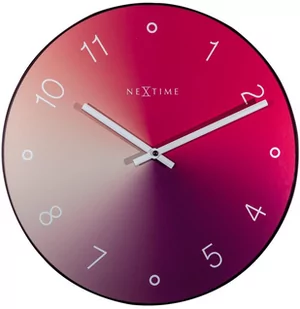 Nextime Zegar ścienny (czerwony) Gradient - Zegary - miniaturka - grafika 1