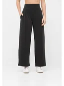 Spodnie sportowe damskie - Bench Spodnie dresowe "Aeria" w kolorze czarnym - miniaturka - grafika 1