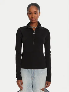 Patrizia Pepe Sweter 8K0323 K274 Czarny Regular Fit - Swetry damskie - miniaturka - grafika 1