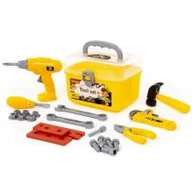 Mały majsterkowicz - Polesie 92410 Zestaw narzędzi Nr27 25el w walizce - miniaturka - grafika 1