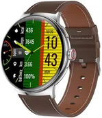 Smartwatch - Hagen HB10.111.333 HB10 Brązowy pasek - miniaturka - grafika 1