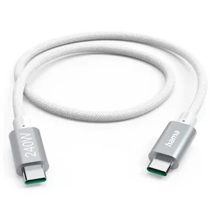 Kabel USB-C - USB-C HAMA 201721 240W 1.5 m - Kable USB - miniaturka - grafika 1