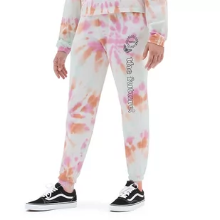 Spodnie Vans Resort Wash Sweatpants VN000395WHT1 - biała - Spodnie sportowe damskie - miniaturka - grafika 1