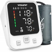 Ciśnieniomierze i akcesoria - CIŚNIENIOMIERZ NA RAMIĘ REGULOWANY WYŚWIETLACZ LED PAMIĘĆ YISUNF AXD-808 - miniaturka - grafika 1