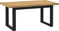 Stoły - vidaXL Stół jadalny, NOAIN, 160x90x75 cm, lite drewno sosnowe - miniaturka - grafika 1