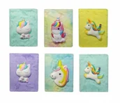 Pamiętniki, dzienniki, listy - PAMITNIK NOTES PLUSZOWY JEDNOROEC - miniaturka - grafika 1