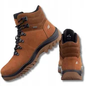 Buty trekkingowe męskie - Buty Męskie 4F Zimowe Sportowe Skórzane Wodoodporne Trekkingowe Wysokie 43 - miniaturka - grafika 1