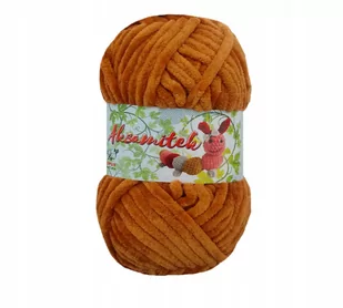 Włóczka Aksamitek Opus kolor CYNAMONOWY 33 - Pasmanteria - miniaturka - grafika 1