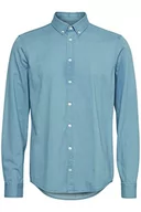 Koszule męskie - CASUAL FRIDAY CFAnton BD LS Denim Chambray Shirt męska koszula dżinsowa koszula z kołnierzem koszuli ze 100% bawełny, krój regularny, Denim Light Blue (200435), M - miniaturka - grafika 1