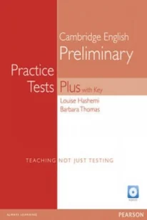 Cambridge English Preliminary Practice Tests Plus 1 with key - dostępny od ręki, wysyłka od 2,99 - Książki do nauki języka angielskiego - miniaturka - grafika 2