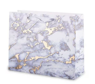 Torba prezentowa, marmurek, biała - Opakowania i torebki na prezenty Torba prezentowa, marmurek, biała - Opakowania i torebki na prezenty - miniaturka - grafika 1