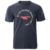 Koszulki sportowe męskie - Koszulka męska Hi-Tec Olen Rozmiar: XL / Kolor: niebieski - miniaturka - grafika 1