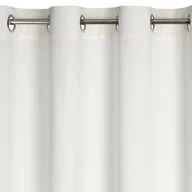 Zasłony - Euro Firany Zasłona Velvet Lili 140 x 250 Przelotka Biały 1218847 - miniaturka - grafika 1