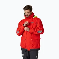Sport OUTLET - Kurtka żeglarska męska Helly Hansen Pier 3.0 alert red - miniaturka - grafika 1