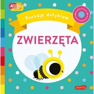Literatura popularno naukowa dla młodzieży - Zwierzęta Akademia Mądrego Dziecka Poznaję dotykiem - miniaturka - grafika 1