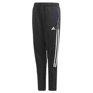 Spodnie i spodenki dla dziewczynek - Spodnie adidas Tiro 21 Training Pants GQ1242 - czarne - grafika 1