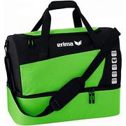 Torby sportowe - Erima torba sportowa z przegródkami, kolor zielony/czarny, zielony, S 723421_S - miniaturka - grafika 1