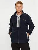 Odzież trekkingowa męska - Columbia Polar Backbowl™ Remastered Fleece Czarny Regular Fit - miniaturka - grafika 1