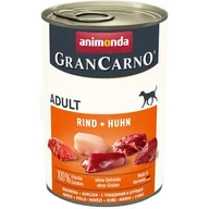 Mokra karma dla psów - Animonda Grancarno Adult Rind Huhn Wołowina + Kurczak 400G - miniaturka - grafika 1