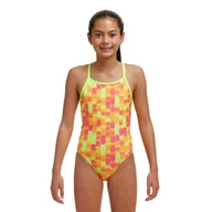 Stroje kąpielowe dla dziewczynek - Funkita strój kąpielowy Little Dotty junior - miniaturka - grafika 1