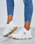 Sneakersy damskie - Royalfashion Sneakersy damskie z ociepleniem Caroz-39 - miniaturka - grafika 1