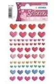 Zabawki kreatywne - Naklejka Magic serduszka - miniaturka - grafika 1