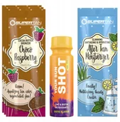 Balsamy i kremy do opalania - Supertan Choco Raspberry 3x 15ml Mocny Bronzer + Gratisy - miniaturka - grafika 1