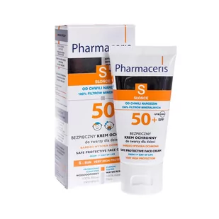 Dr Irena Eris Pharmaceris S Bezpieczny Krem ochronny do twarzy dla dzieci SPF50+ 50ml - Kremy do twarzy z filtrem - miniaturka - grafika 4