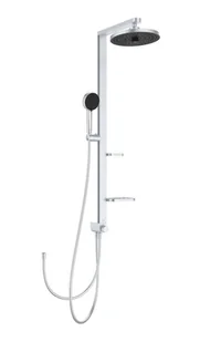 Ideal Standard ALU+ - Zestaw prysznicowy bez baterii, średnica 26 cm, 2 dysze, kolor srebrny BD585SI - Zestawy prysznicowe - miniaturka - grafika 1