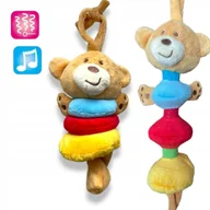 Lalki dla dziewczynek - Przytulanka Radosny Wibrujący Miś Pluszowy Maskotka z Dźwiękiem Pluszak - miniaturka - grafika 1