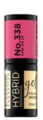 Lakiery hybrydowe - Eveline Hybrid Professional 338 - Lakier hybrydowy 5ml - miniaturka - grafika 1