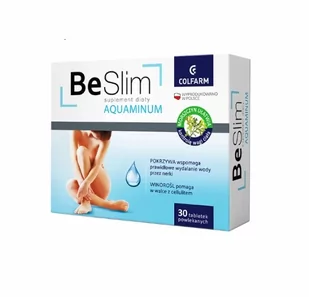 Be Slim Aquaminum 30 tabletek - Odchudzanie i oczyszczanie - miniaturka - grafika 1