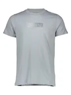 Koszulki sportowe męskie - Mizuno Koszulka sportowa w kolorze szarym - miniaturka - grafika 1