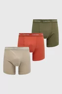 Majtki męskie - Calvin Klein Underwear bokserki 3-pack męskie kolor zielony - miniaturka - grafika 1