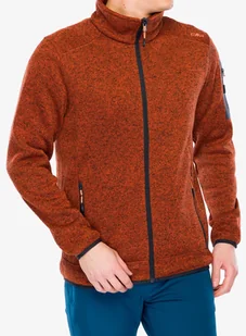Polar CMP Perl Jacket Knitted - ruggine/antracite - Bluzy sportowe męskie - miniaturka - grafika 1