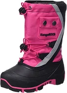 Kozaki damskie - KangaROOS Kanga-Bean III kozaki, Daisy pink/Jet Black, 35 EU - miniaturka - grafika 1