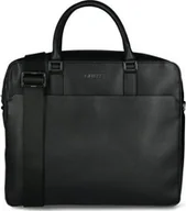 Teczki i aktówki - Guess, Scala, Ecological leather, Textile Briefcase, Computer, Black, 36 x 29 x 9 cm, For Men For Men - miniaturka - grafika 1