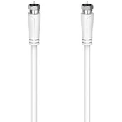 Akcesoria TV-SAT - Hama Przewód antenowy Wtyk F Wtyk F 205064 3m - miniaturka - grafika 1