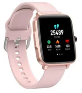 Smartwatch - Kumi KU1SP Różowy - miniaturka - grafika 1