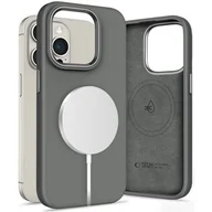 Etui i futerały do telefonów - Etui TECH-PROTECT Silicone Pure MagSafe do Apple iPhone 15 Pro Max Ciemno-szary - miniaturka - grafika 1