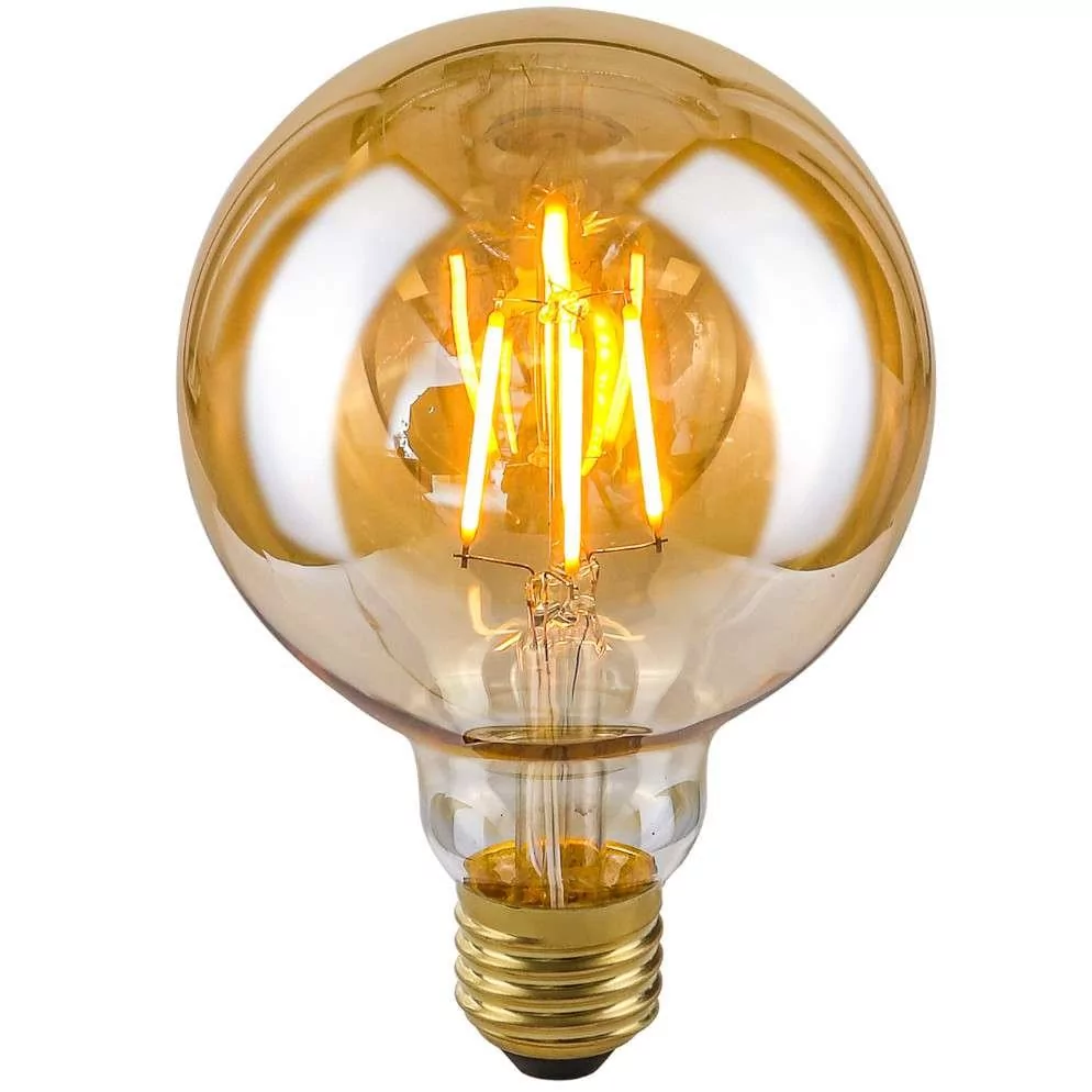 Italux Bursztynowa żarówka edison E27 4W ciepła ledowa LDS-G95-A LDS-G95-A