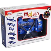 Samochody i pojazdy dla dzieci - Magnetic Pojazdy policyjne 3+ Malblo - miniaturka - grafika 1