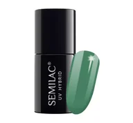Lakiery hybrydowe - Semilac lakier hybrydowy 588 Fresh Green, 7ml - miniaturka - grafika 1