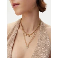Naszyjniki - Naszyjnik Guess JUBN05 208JW Złoty - miniaturka - grafika 1