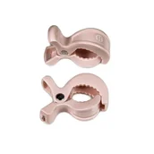 Akcesoria do wózków - Klipsy spinacze do wózka Peg 2szt. różowe PETITE&MARS - miniaturka - grafika 1