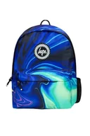 Plecaki - Hype Unisex dziecięcy turkusowy i niebieski marmurowy plecak Twirl, jeden rozmiar, NIEBIESKI, Rozmiar uniwersalny - miniaturka - grafika 1