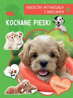 Książki edukacyjne - Kochane Pieski. Książeczka aktywizująca z naklejkami - miniaturka - grafika 1