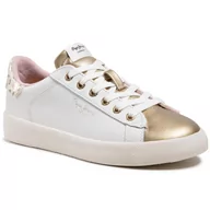 Sneakersy damskie - Sneakersy PEPE JEANS - Kioto Fire PLS31173 Gold 099 - miniaturka - grafika 1