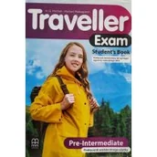Książki do nauki języka angielskiego - Traveller Exam pre-intermediate SB - miniaturka - grafika 1