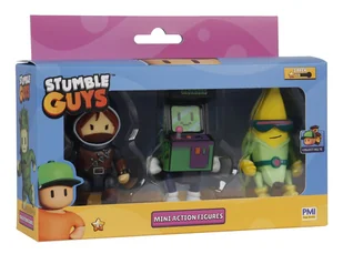 STUMBLE GUYS S2 MINI ACTION FIGURES - 3 PACK VER.D - Figurki dla dzieci - miniaturka - grafika 1